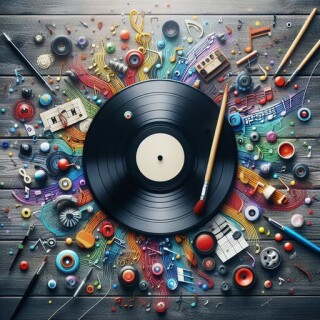 Vinyl record visual #4709