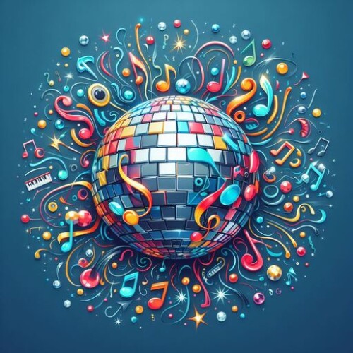 Disco ball Art
