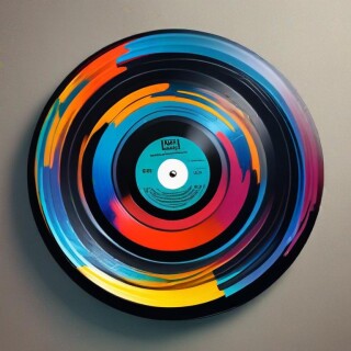 Vinyl record visual #4722