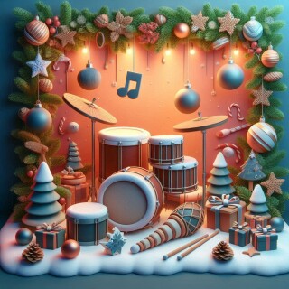 Christmas musical visual #11239